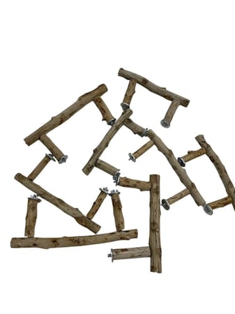 مجثم طبيعي  ستاند للاقفاص الصغيرة ومتوسطة الحجم والكبيرة