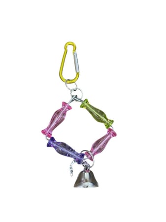 لعبة خاصة بالطيور متسوطة وصغيرة الحجم الحجم