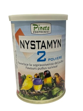 250G فتامين يقلل الوفايات في الفروخ NYSTAMIN2 Pineta ( بودرة )