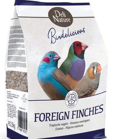 Deli Nature اكل خاص بالزيبرا وطيور الفنيش  800 جرام