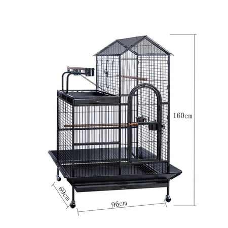 قفص طيور ضخم Bird paradise مع منطقة لعب BC17