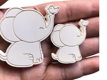 قالب سيليكون فيل صغير