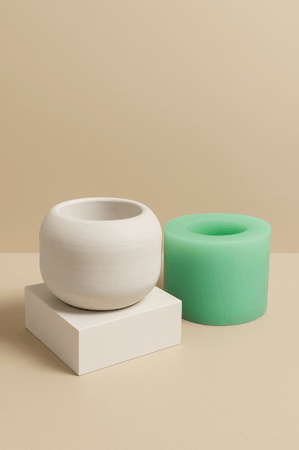 قالب سيليكون مبخرة كبسولة