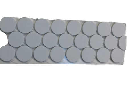 قاعدات حمايه ابيض من الفلين 23 حبة