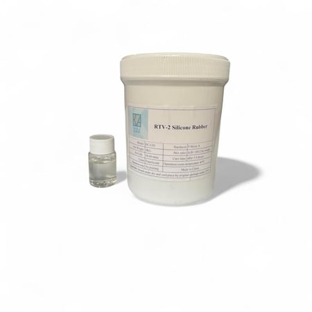 سيليكون ربر صناعي  (1 كيلو ) مرونة rtv 20