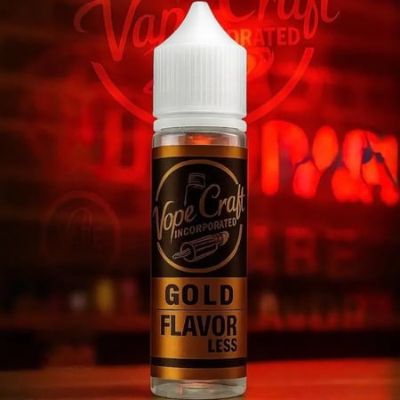 نكهة قولد - Vape Craft E-liquid Gold flavor less 0MG 60ML