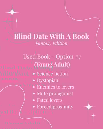 Blind Date With A Book (Fantasy Edition)