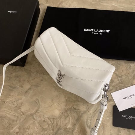 Saint Laurent Small Loulou Quilted Leather Bag