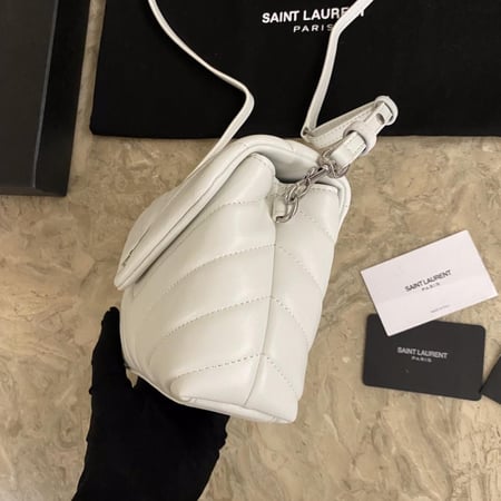 Saint Laurent Small Loulou Quilted Leather Bag