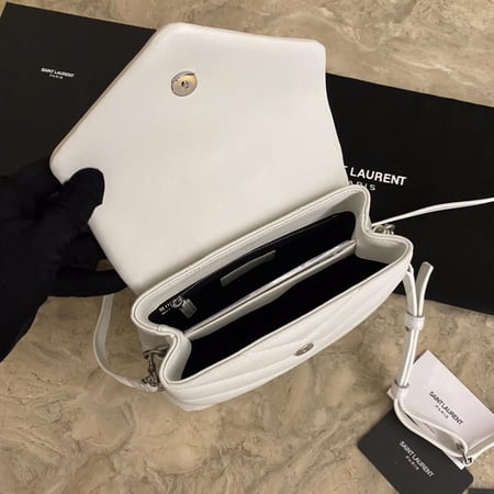 Saint Laurent Small Loulou Quilted Leather Bag