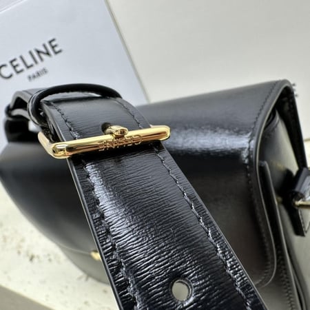 Celine - Classique Triomphe Bag In Shiny Calfskin