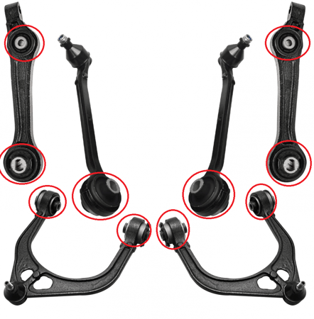 جلد مقصات أمامي تشالنجر