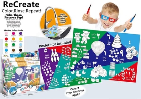 قماش تلوين أشكال متعددة قابلة لللغسيل