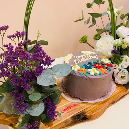 ورد وكيك لنش بوكس