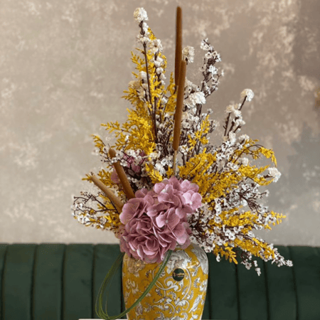 فازة ورد صناعي L5