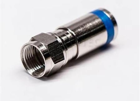 قابس برغي موصل من النوع F لكابل RG6