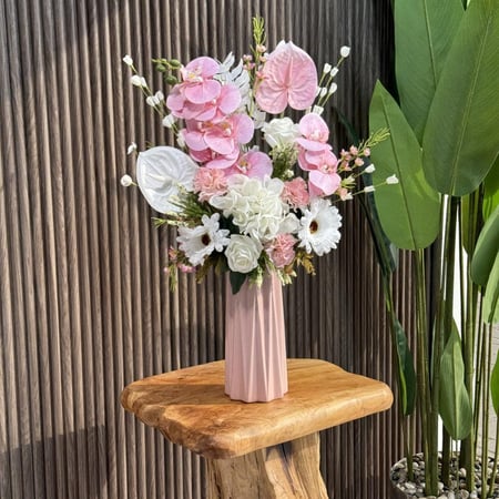 فازه ورد صناعي