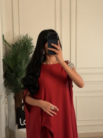 جلابية أنيقه فضفاضه