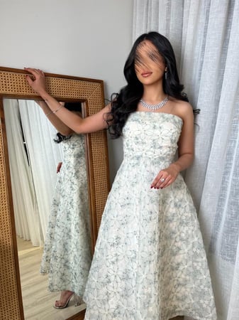 فستان سهره انيق قصير من لوكا فاشن