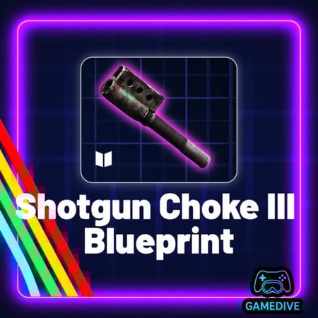 بلوبرنت شدقن شوك 3 | Shotgun Choke 3 Blueprint