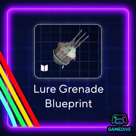 بلوبرنت لور قرنيد | Lure Grenade Blueprint