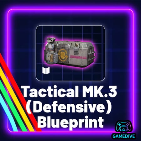 بلوبرنت تاكتيكال ام كي 3 ( ديفنسف ) | Tactical MK.3 ( Defensive ) Blueprint