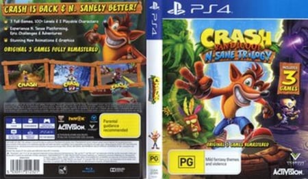 Crash Bandicoot N. Sane Trilogy  PS4
