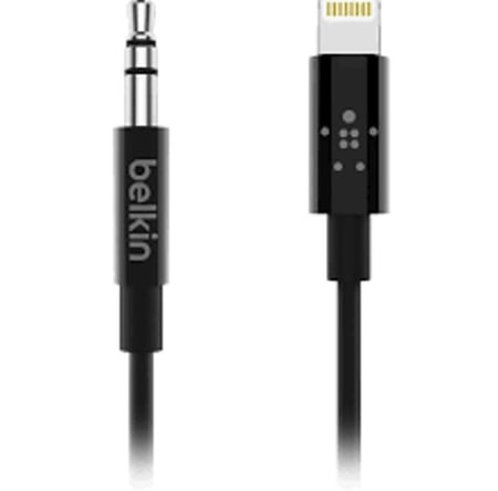 Belkin Lightning-to-3.5mm Audio Cable - Black