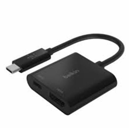 Belkin USB-C to HDMI+Charge Adapter