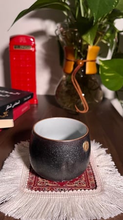 كوب قهوة اسود  (140 ملم )