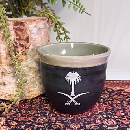 كوب شعار  سيف ونخله