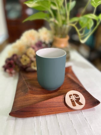 كوب قهوة اخضر مطفي (280ملم)