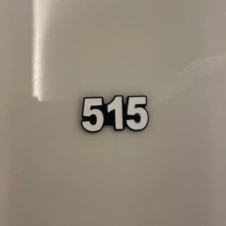 ملصقات معدنية 515