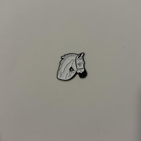 ملصقات معدنية حصان