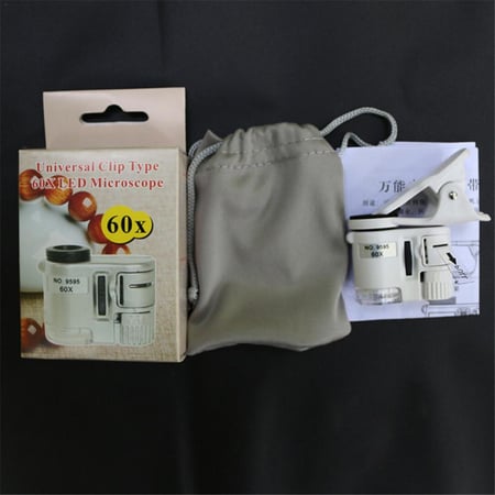 مجهر مكبر لكاميرا أجهزة الجوال حتى 60X