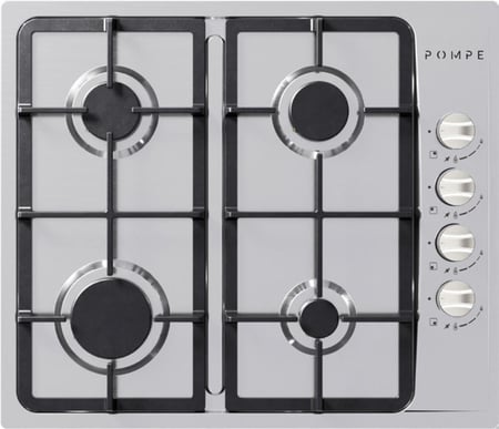 سطح  بلت ان غاز 60 سم 4 شعلة - شبك ثقیل  بومبي  _ موديل:  P60GC