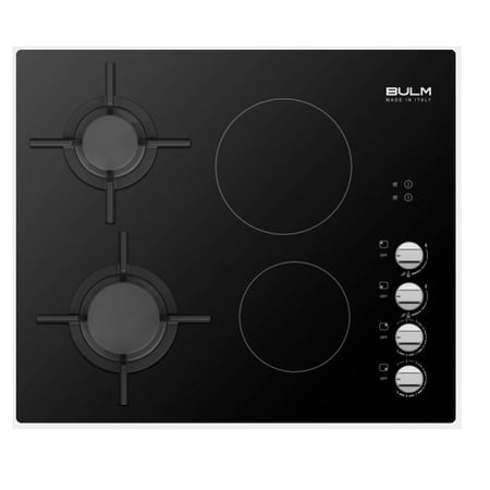 سطح سراميك 2 عين كهرباء 2 غاز  B60-400GE