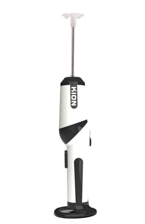 خفاق يدوي كهربائي كيون - قابل للشحن - 2200 مللي أمبير - أبيض