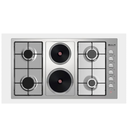 سطح 4 عيون غاز 2 كهرباء حديد مطلي B90-420X