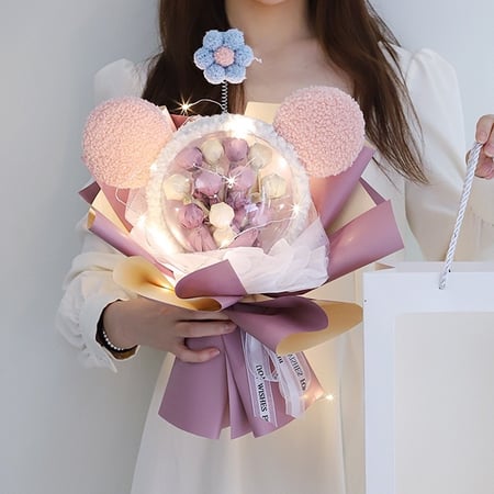 باقة دمى ملونة