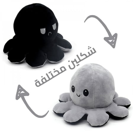 دمية الأخطبوط متقلب المشاعر