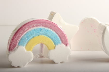 Rainbow Bath Bombs