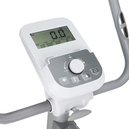 دراجة تمارين مغناطيسي من لوجيجيا يتحمل 120-150 كغ ابيض