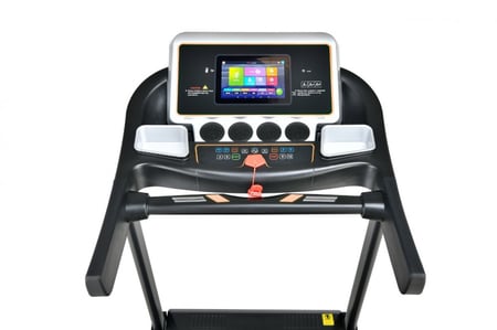 سير كهربائي يتحمل130كغ مع شاشة لمس اندرويد قوة 3حصان Running Treadmill