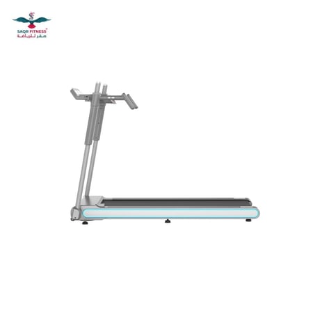 جهاز سير جري والمشي ذكي مع حامل لابتوب بقوة 3حصان لاستخدام منزلي ومكتبي  2in1 Strong Latest smart  Treadmill with Laptop tray