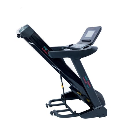 سير كهربائي احترافي يتحمل160كغ بقوة 4حصان شغال مستمر مع خاصية انحدار امامي وشاشة اندرويد