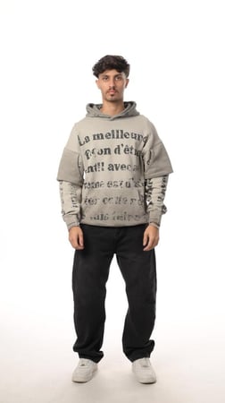 هودي Stone Wash بلفيد من إكسوبلانت