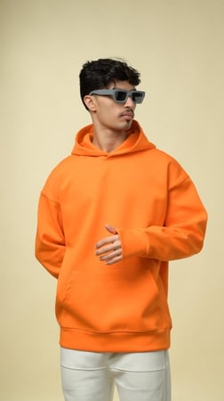 هودي ساده من إكسوبلانت بلون اورنج