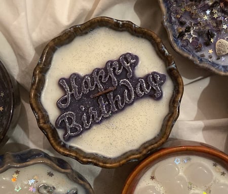 شمعة سَلام بيرثداي | لافندر