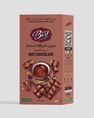 بودرة هوت شوكلت نور بست 5 اظرف
